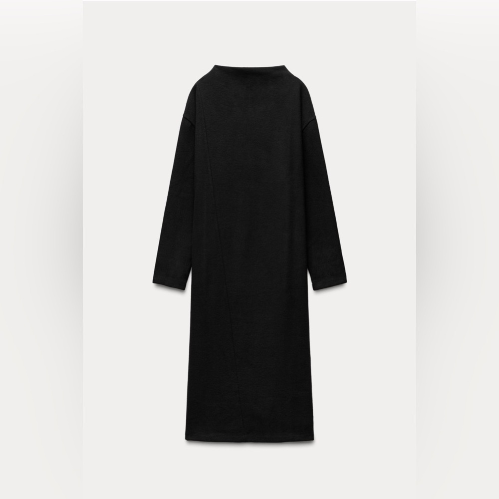 Zara gray Long Sleeve Dress
